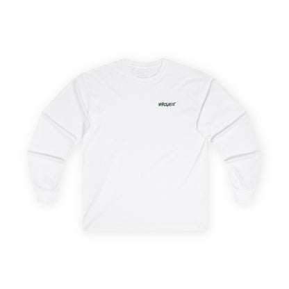 Unisex Cotton Long Sleeve Tee |Home is where the heart is - Galway | Watercolor painting - Hand designed