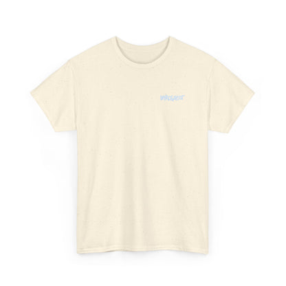 Bee Wearing A Top Hat And Briefcase | Unisex Natural/Sand/Gold Cotton Tees | Buzziness as Usual