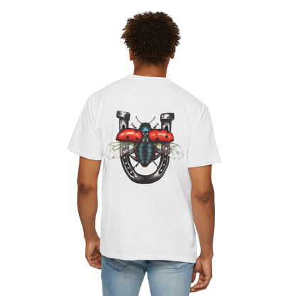 Lucky Break Ladybug & Horseshoe T-Shirt — Good Luck Graphic Tee