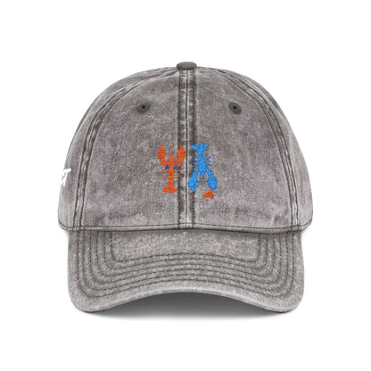 Introspect Embroidered Vintage Cap — Lobster lovers Baseball Hat