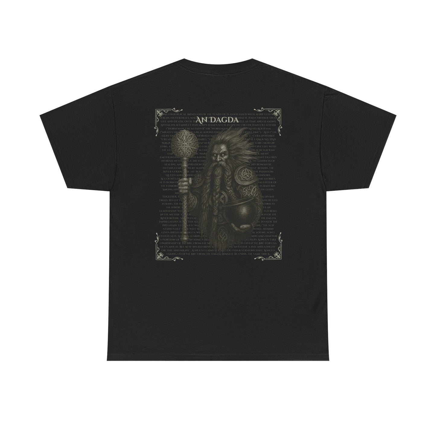 Irish Mythology | An Dagda - The Good God | Unisex Heavy Cotton Tee