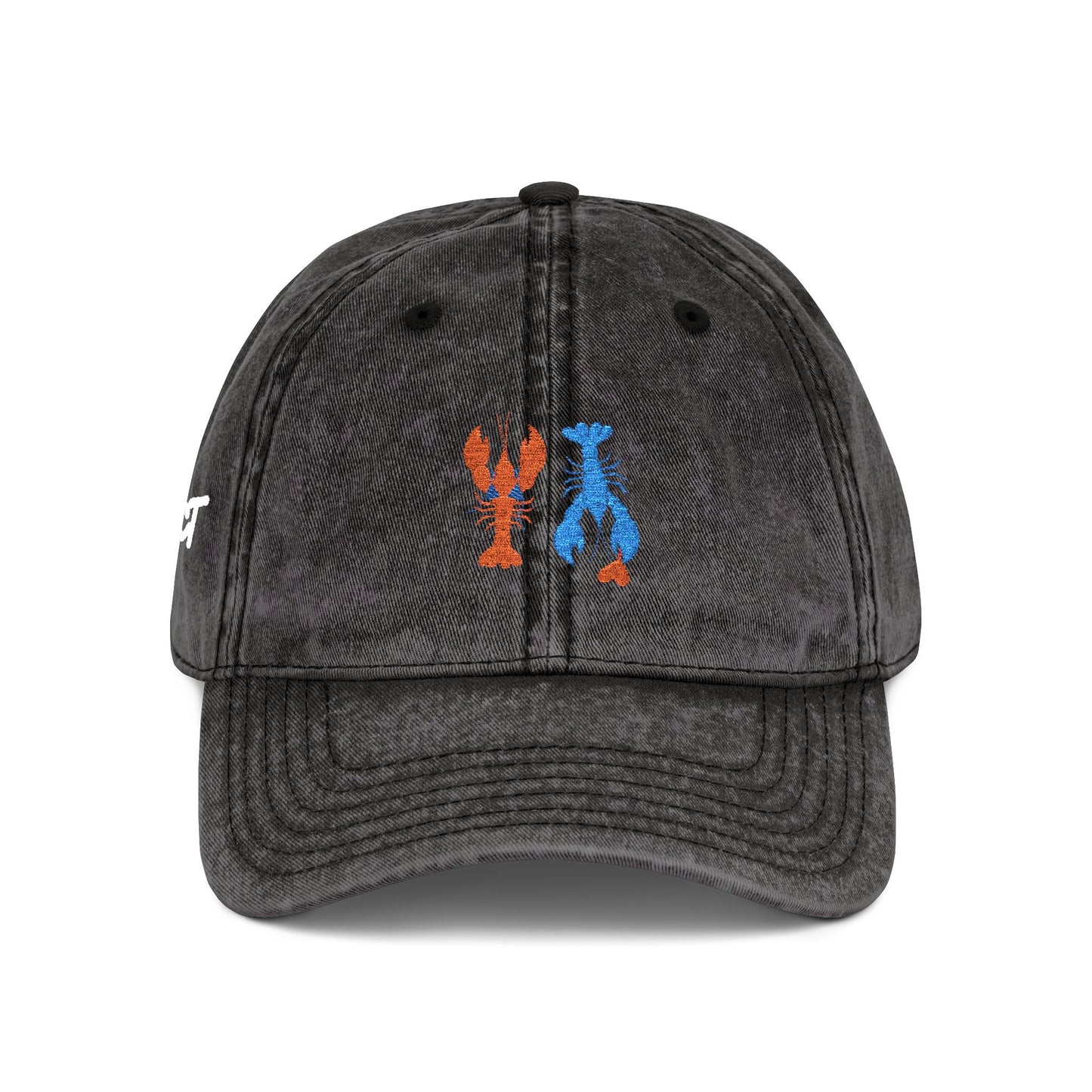 Introspect Embroidered Vintage Cap — Lobster lovers Baseball Hat