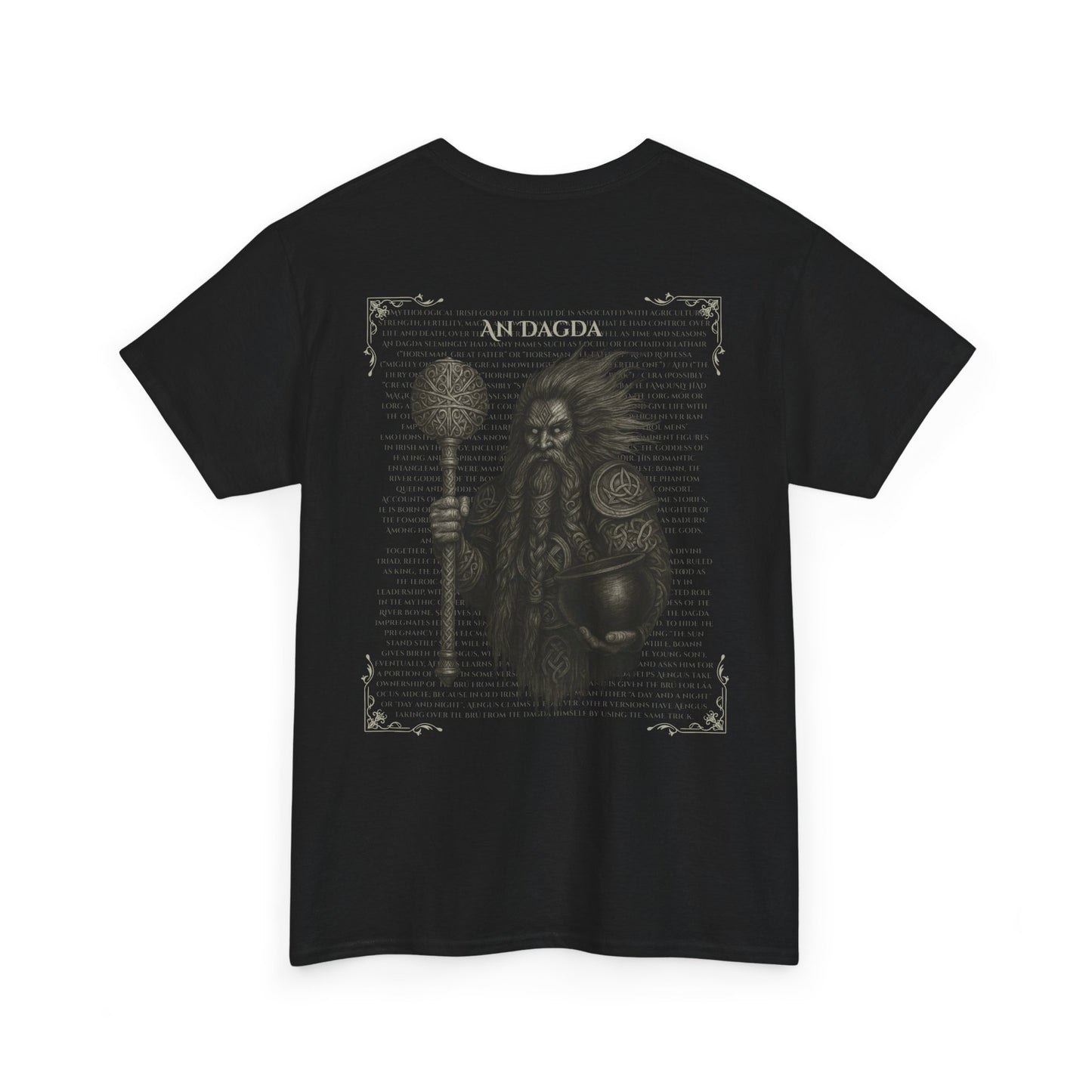 Irish Mythology | An Dagda - The Good God | Unisex Heavy Cotton Tee