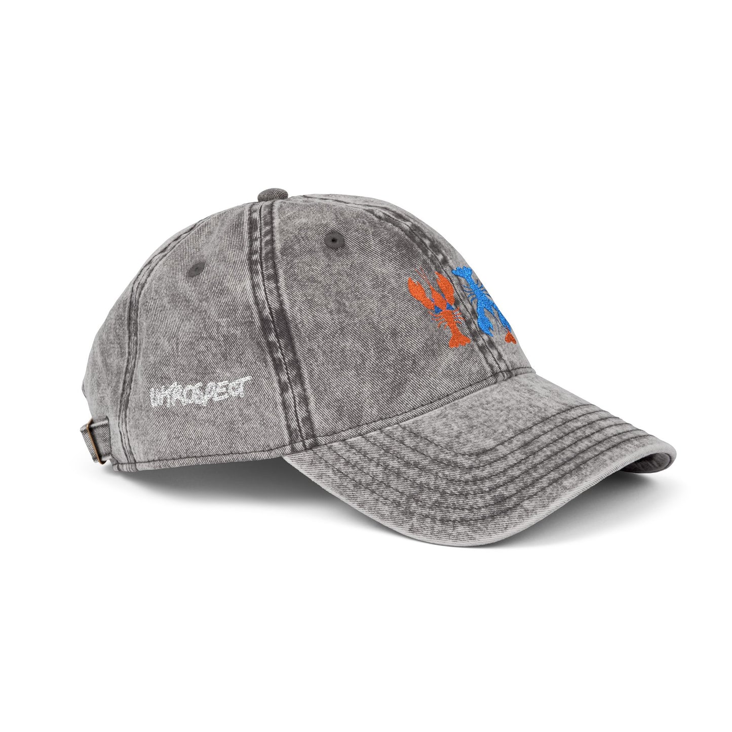 Introspect Embroidered Vintage Cap — Lobster lovers Baseball Hat